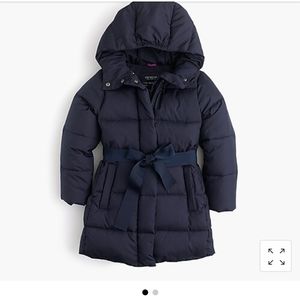 J. Crew 2T Down Feather Winter Coat